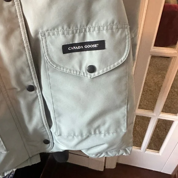 Seafoam Green Canada Goose Jacket - Picture 4 of 8